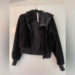 Lulu Lemon Fleece Zip Up Jacket